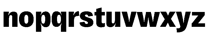 Right Grotesk Casual Variable 6 Font LOWERCASE