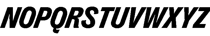Right Grotesk Compact Variable 13 Font UPPERCASE