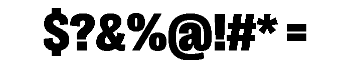Right Grotesk Compact Variable 7 Font OTHER CHARS