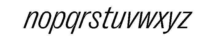 Right Grotesk Compact Variable 9 Font LOWERCASE