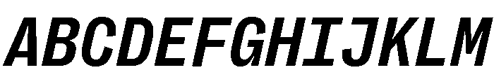 Right Grotesk Mono Variable 10 Font UPPERCASE