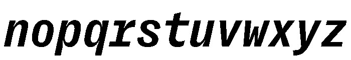 Right Grotesk Mono Variable 10 Font LOWERCASE