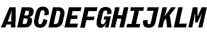 Right Grotesk Mono Variable 12 Font UPPERCASE