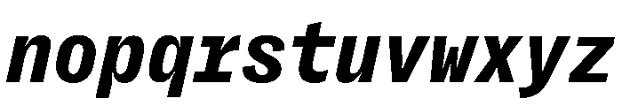 Right Grotesk Mono Variable 12 Font LOWERCASE