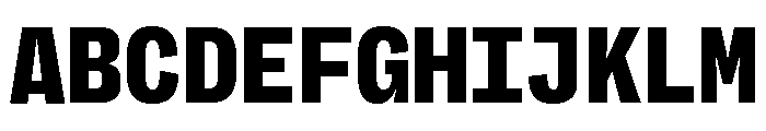 Right Grotesk Mono Variable 13 Font UPPERCASE