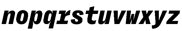Right Grotesk Mono Variable 14 Font LOWERCASE