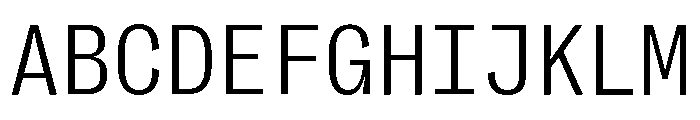 Right Grotesk Mono Variable 3 Font UPPERCASE