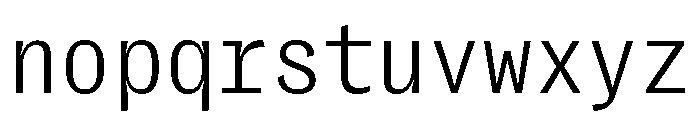 Right Grotesk Mono Variable 3 Font LOWERCASE