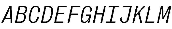 Right Grotesk Mono Variable 4 Font UPPERCASE