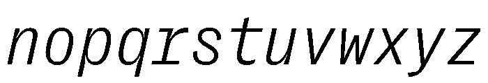 Right Grotesk Mono Variable 4 Font LOWERCASE