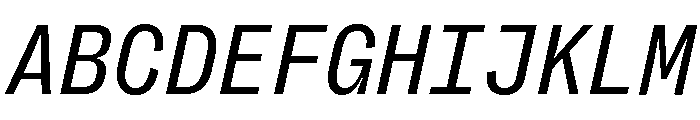 Right Grotesk Mono Variable 6 Font UPPERCASE