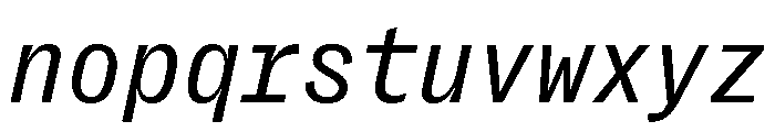 Right Grotesk Mono Variable 6 Font LOWERCASE