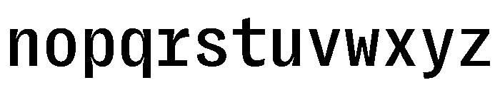 Right Grotesk Mono Variable 7 Font LOWERCASE