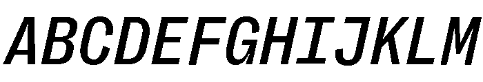 Right Grotesk Mono Variable 8 Font UPPERCASE
