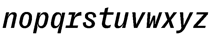 Right Grotesk Mono Variable 8 Font LOWERCASE