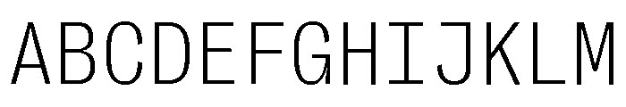 Right Grotesk Mono Variable Font UPPERCASE