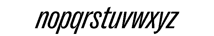 Right Grotesk Narrow Variable 10 Font LOWERCASE