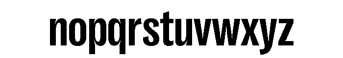 Right Grotesk Narrow Variable 5 Font LOWERCASE