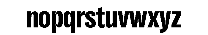 Right Grotesk Narrow Variable 6 Font LOWERCASE