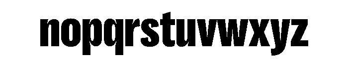 Right Grotesk Narrow Variable 7 Font LOWERCASE
