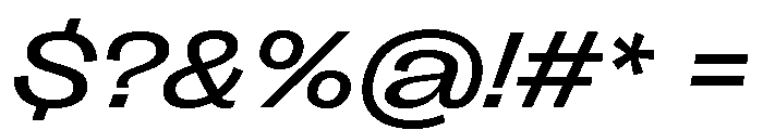Right Grotesk Spatial Variable 10 Font OTHER CHARS