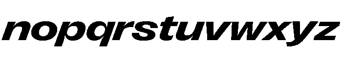 Right Grotesk Spatial Variable 12 Font LOWERCASE