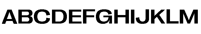 Right Grotesk Spatial Variable 4 Font UPPERCASE