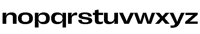 Right Grotesk Spatial Variable 4 Font LOWERCASE