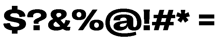 Right Grotesk Spatial Variable 5 Font OTHER CHARS