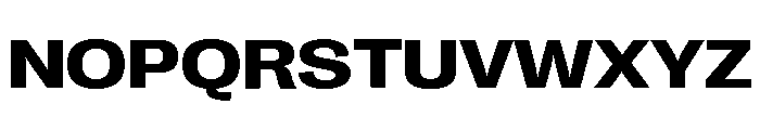 Right Grotesk Spatial Variable 5 Font UPPERCASE