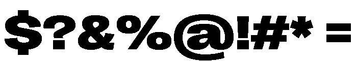 Right Grotesk Spatial Variable 6 Font OTHER CHARS