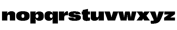 Right Grotesk Spatial Variable 7 Font LOWERCASE
