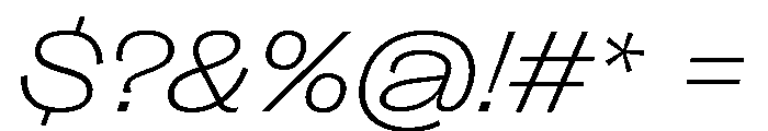Right Grotesk Spatial Variable 8 Font OTHER CHARS