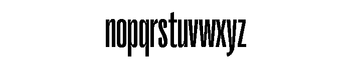 Right Grotesk Tall Variable 4 Font LOWERCASE