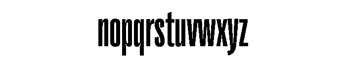 Right Grotesk Tall Variable 5 Font LOWERCASE