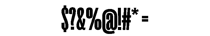 Right Grotesk Tall Variable 6 Font OTHER CHARS