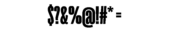 Right Grotesk Tall Variable 7 Font OTHER CHARS