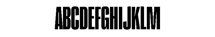 Right Grotesk Tall Variable 7 Font UPPERCASE