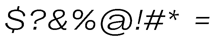 Right Grotesk Text Spatial Variable 5 Font OTHER CHARS