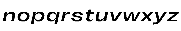 Right Grotesk Text Spatial Variable 7 Font LOWERCASE