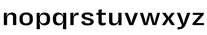 Right Grotesk Text Wide Variable 3 Font LOWERCASE