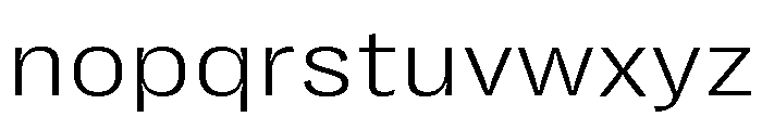 Right Grotesk Text Wide Variable Font LOWERCASE