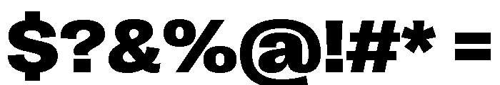Right Grotesk Variable 41 Font OTHER CHARS