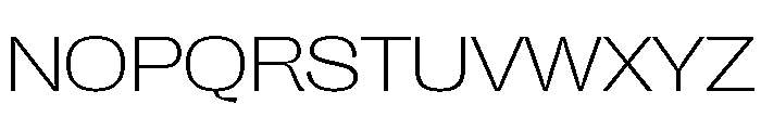 Right Grotesk Variable 43 Font UPPERCASE