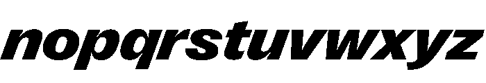 Right Grotesk Variable 90 Font LOWERCASE