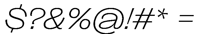 Right Grotesk Variable 92 Font OTHER CHARS