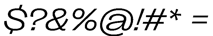 Right Grotesk Variable 93 Font OTHER CHARS