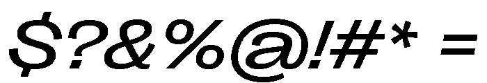 Right Grotesk Variable 94 Font OTHER CHARS