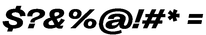 Right Grotesk Variable 96 Font OTHER CHARS