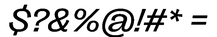 Right Grotesk Wide Variable 10 Font OTHER CHARS